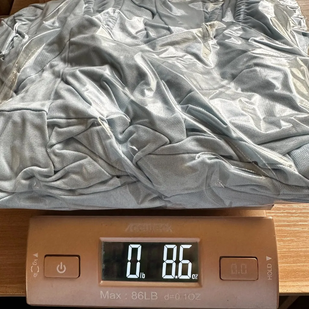 Lucy in the Sky Baby Blue Mesh Sleeve Mini Dress XS | Romantic Pastel Soft Girl - Image 8