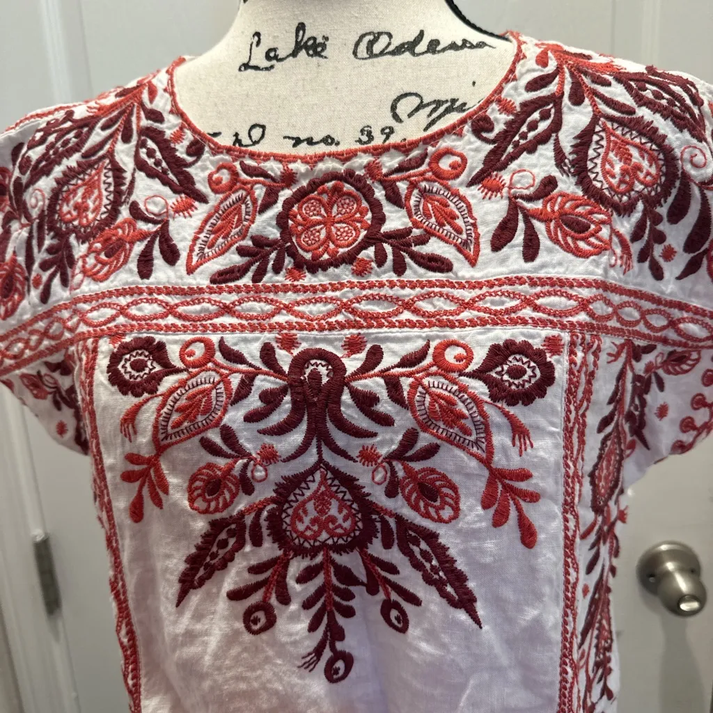 Johnny Was Oranda Mexican Shift Tunic Dress - Image 2