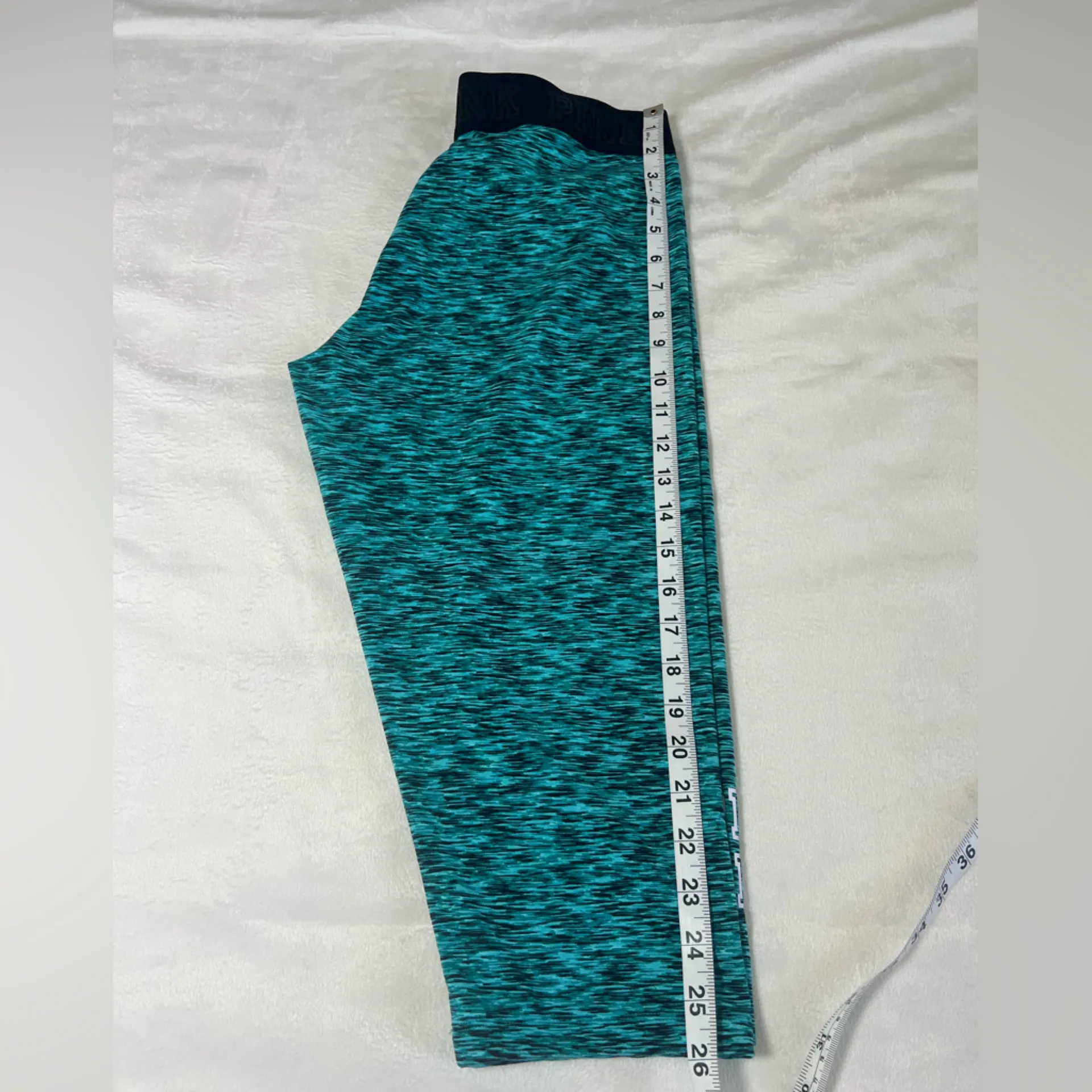 PINK Victoria's Secret‎ Aqua Leggings - Image 5