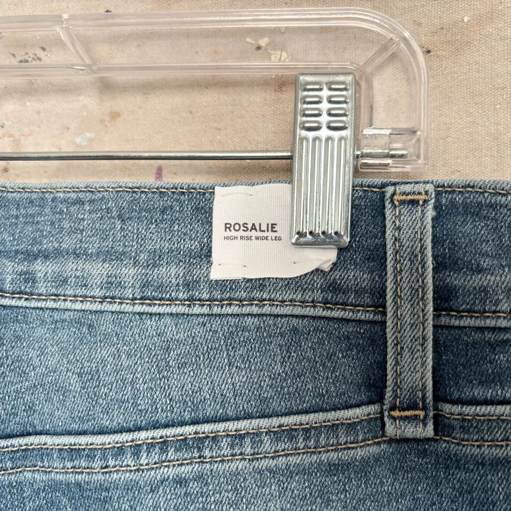 Hudson Rosalie High Rise Wide Leg Jean - Image 5