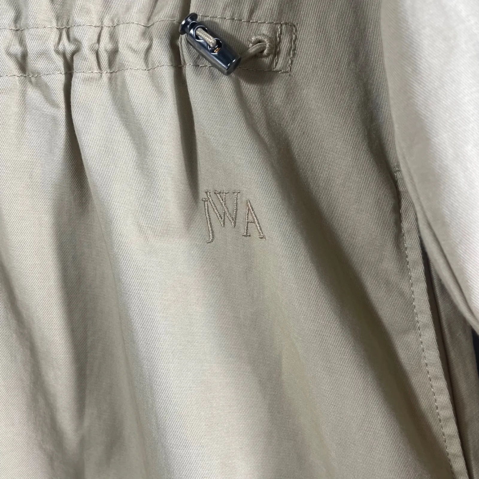 JW Anderson‎ x Uniqlo Tan Shirt Dress Adjustable Waist Cotton Popover XS - Image 4