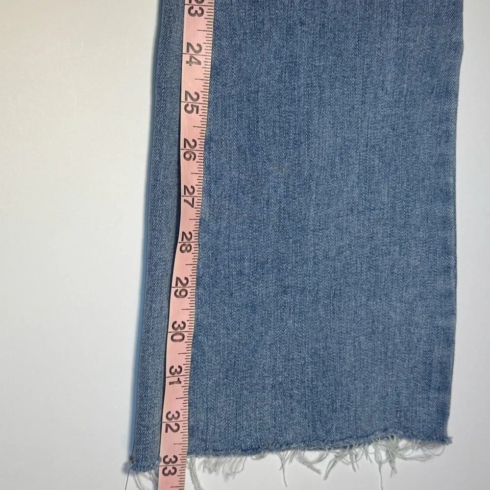 Oat New York boot cut braided waist detail jeans 00/24 Blue Size undefined - Image 9