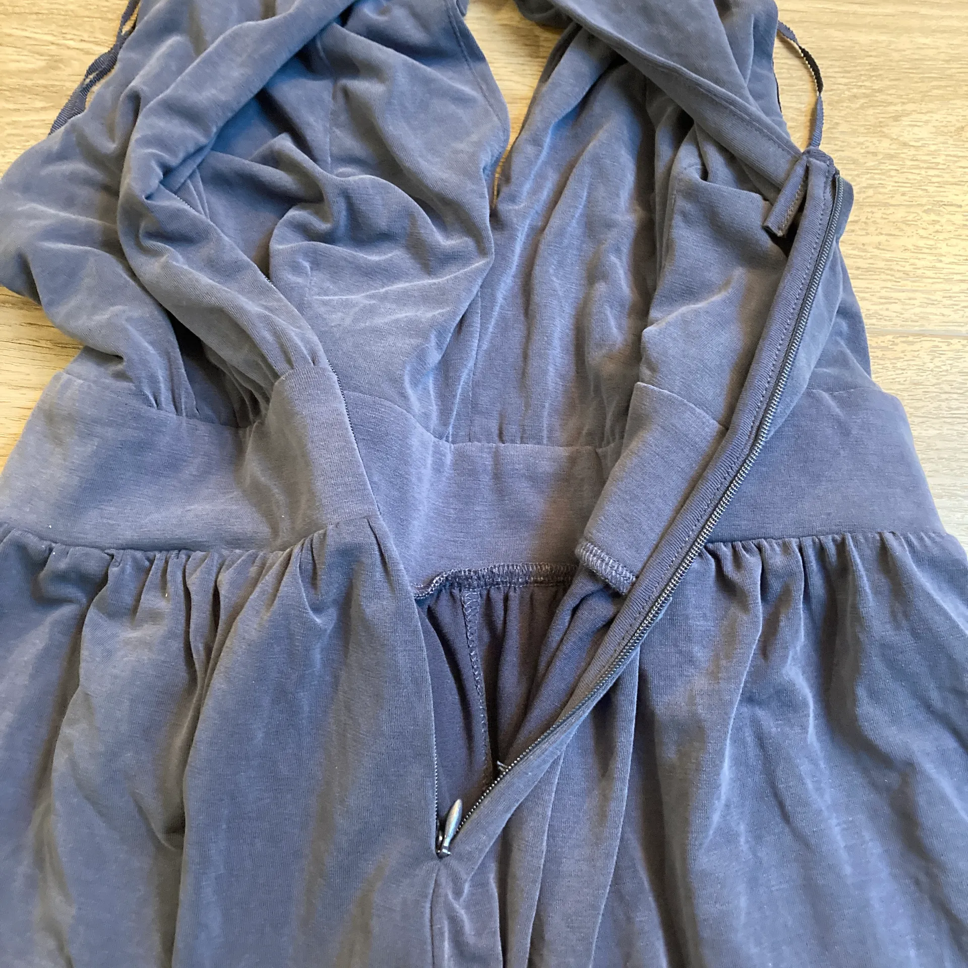 Moulinette Soeurs Eremita Blue Wide Leg Jumpsuit Size S NWT - Image 10