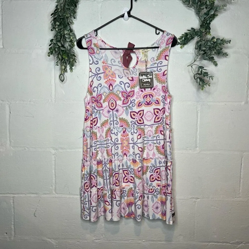 Matilda Jane | women floral paisley nwt tank top flowy - Image 6