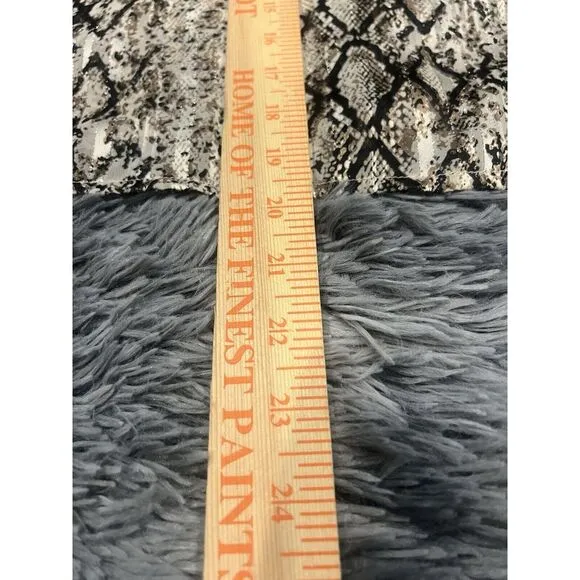 THML Snakeskin Print V neck Tank‎ Top Size XL  Lined - Image 5