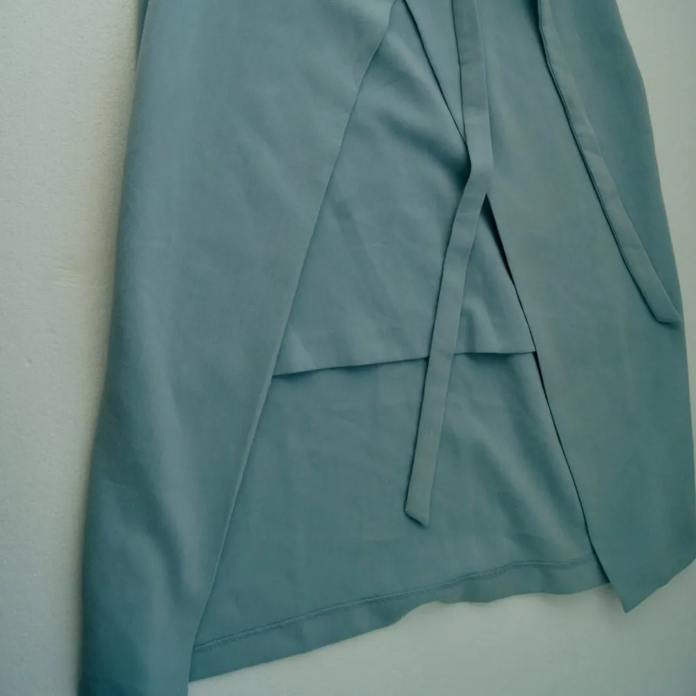 ASOS Light Blue Wrap Skirt - Image 2