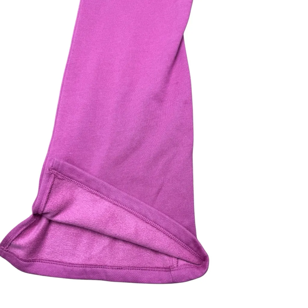 NWT PINK Victoria's Secret Ivy Fleece Flare Split Hem Classic Fit Sweatpants S - Image 12