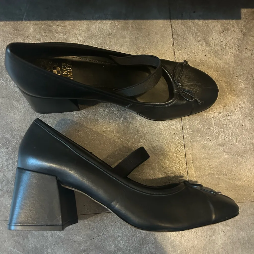 Vince Camuto Melodie Ballet Shoes Block Heels Balletcore Size 10 NEW - Image 4