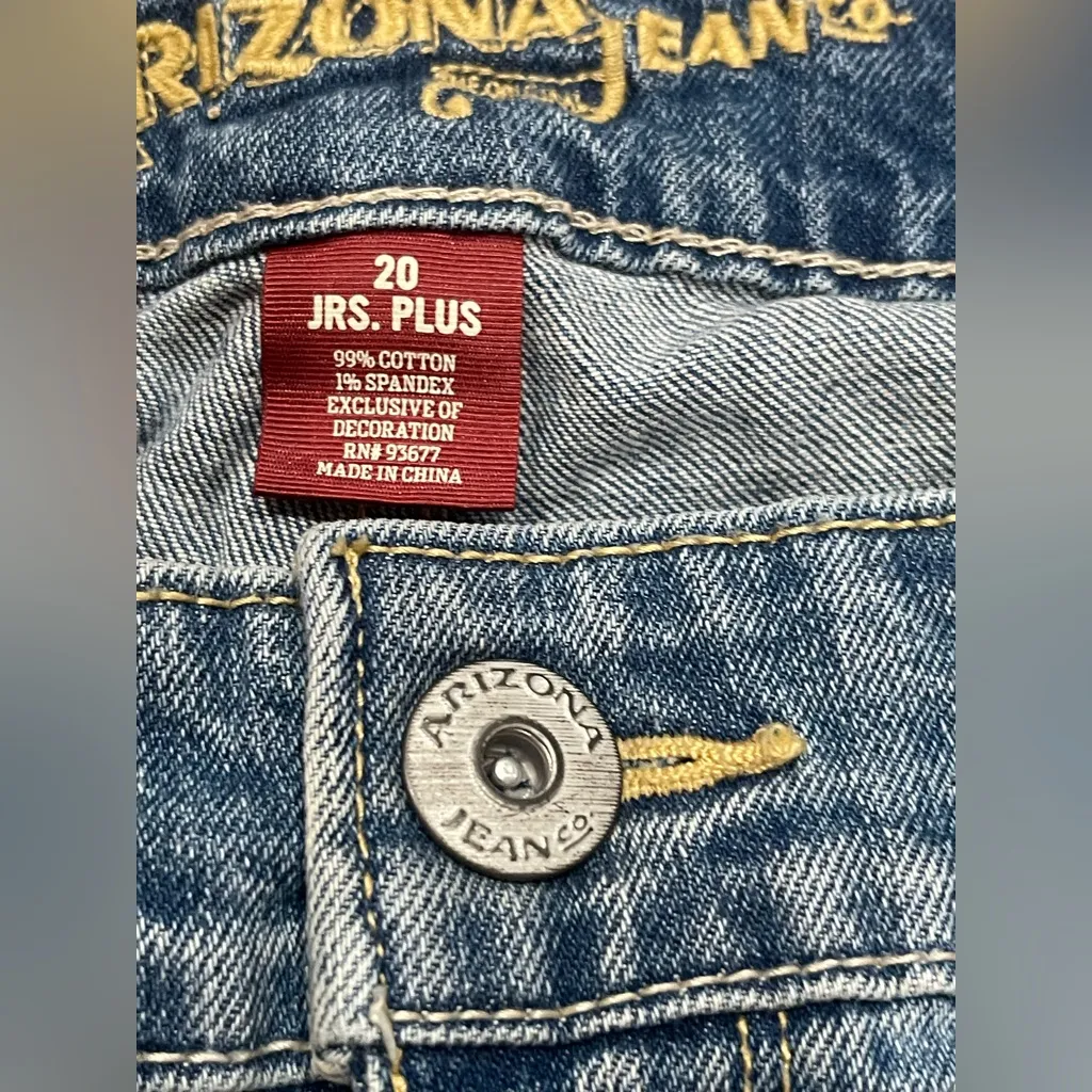 Arizona Jean Company Blue Denim Jeans - Image 9