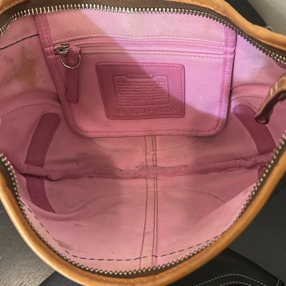 Coach Vintage Colorblock Hobo Bag 9508 - Image 9