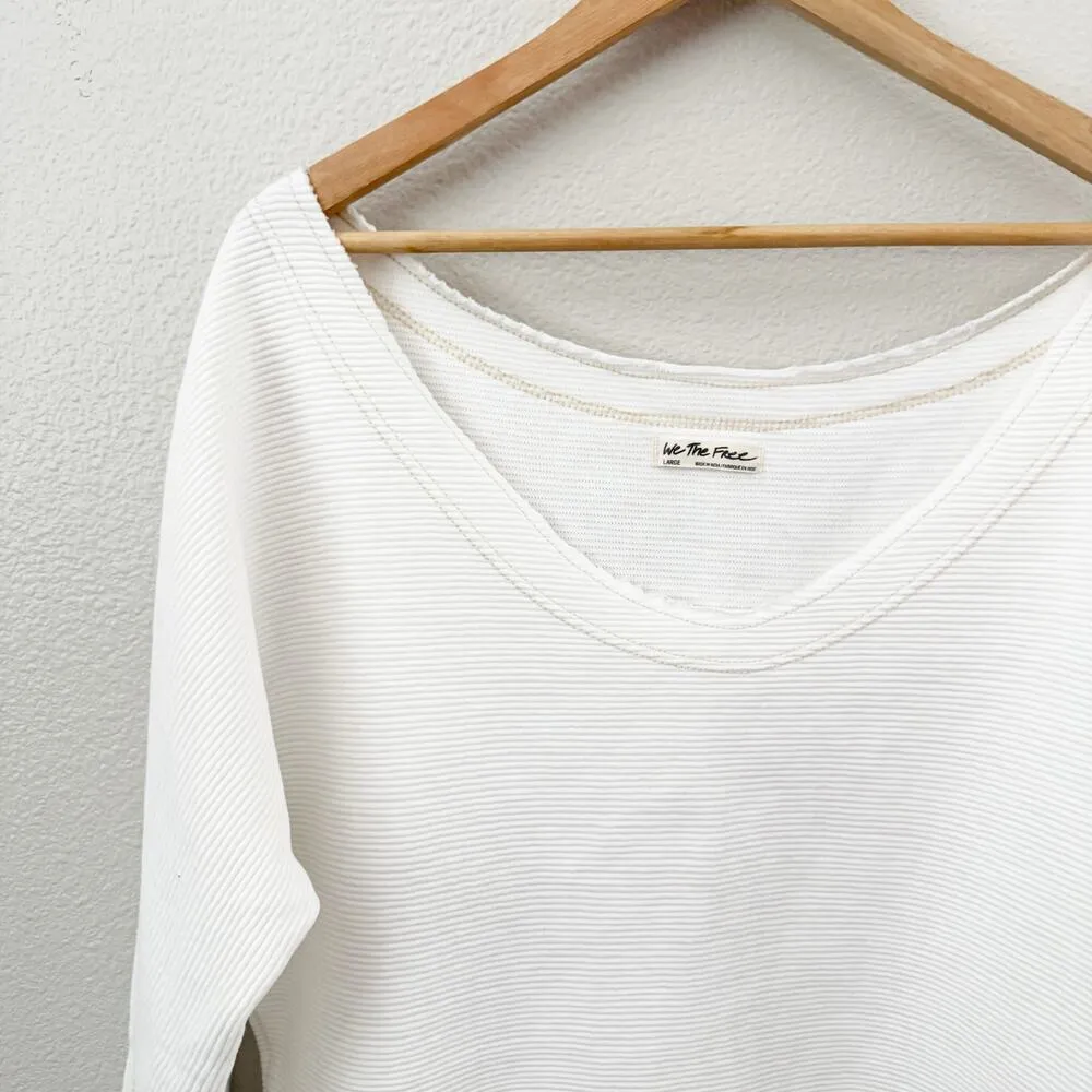 WE THE FREE x FREE PEOPLE | Viv Pullover Sweatshirt Top Loose Fit | Size Large - Image 5