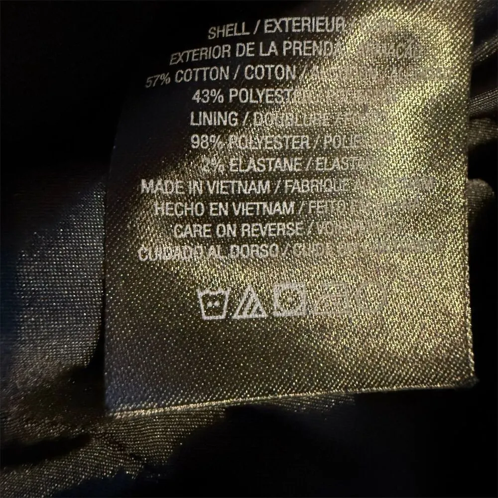 Tahari Women's Leopard Print Ruffle Blazer Jacket Size 8 - Image 11