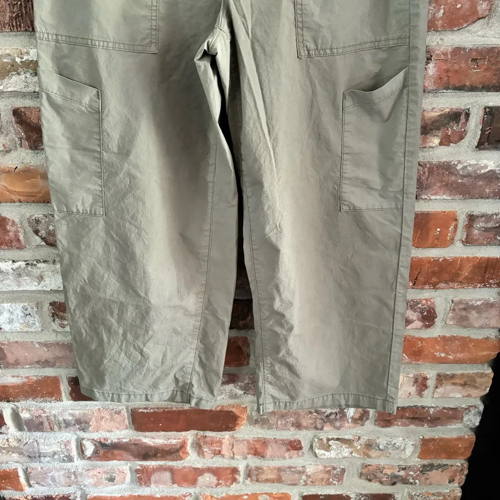 Agolde Daria Utility Cargo Crop Wide Leg Pants, 30 - Image 6