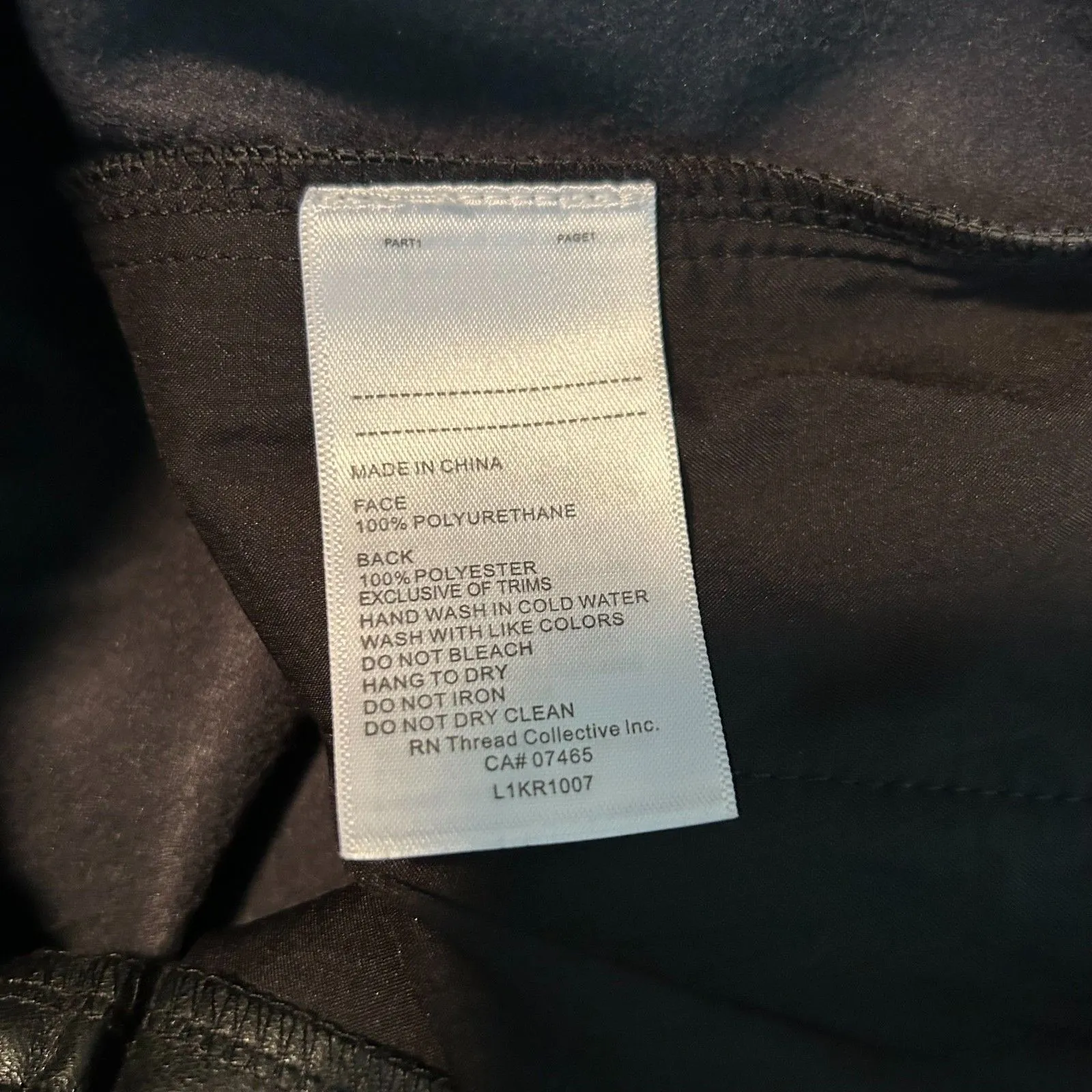 LAUNDRY by Shelli Segal Women's Vegan Leather Paperbag Waist Shorts - Image 6