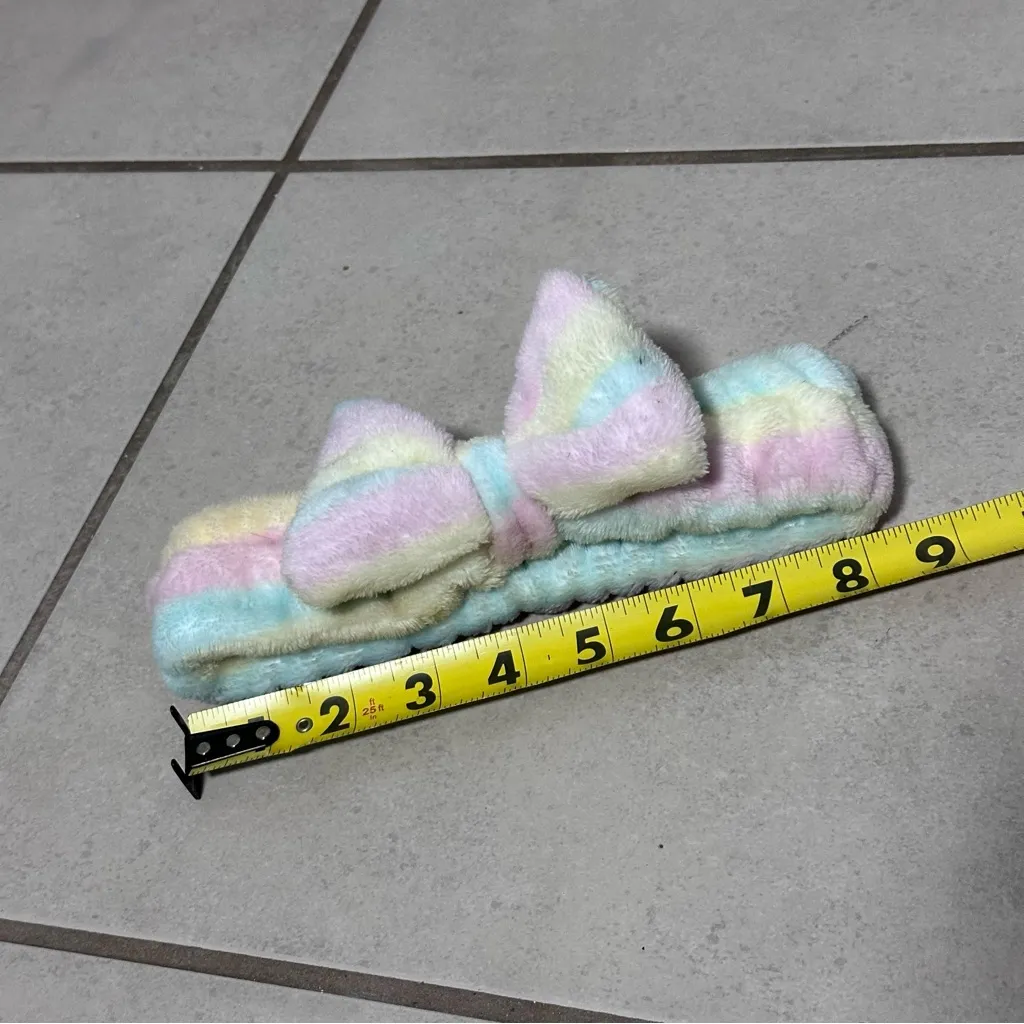 Facial Spa Headband. Blue - Image 4