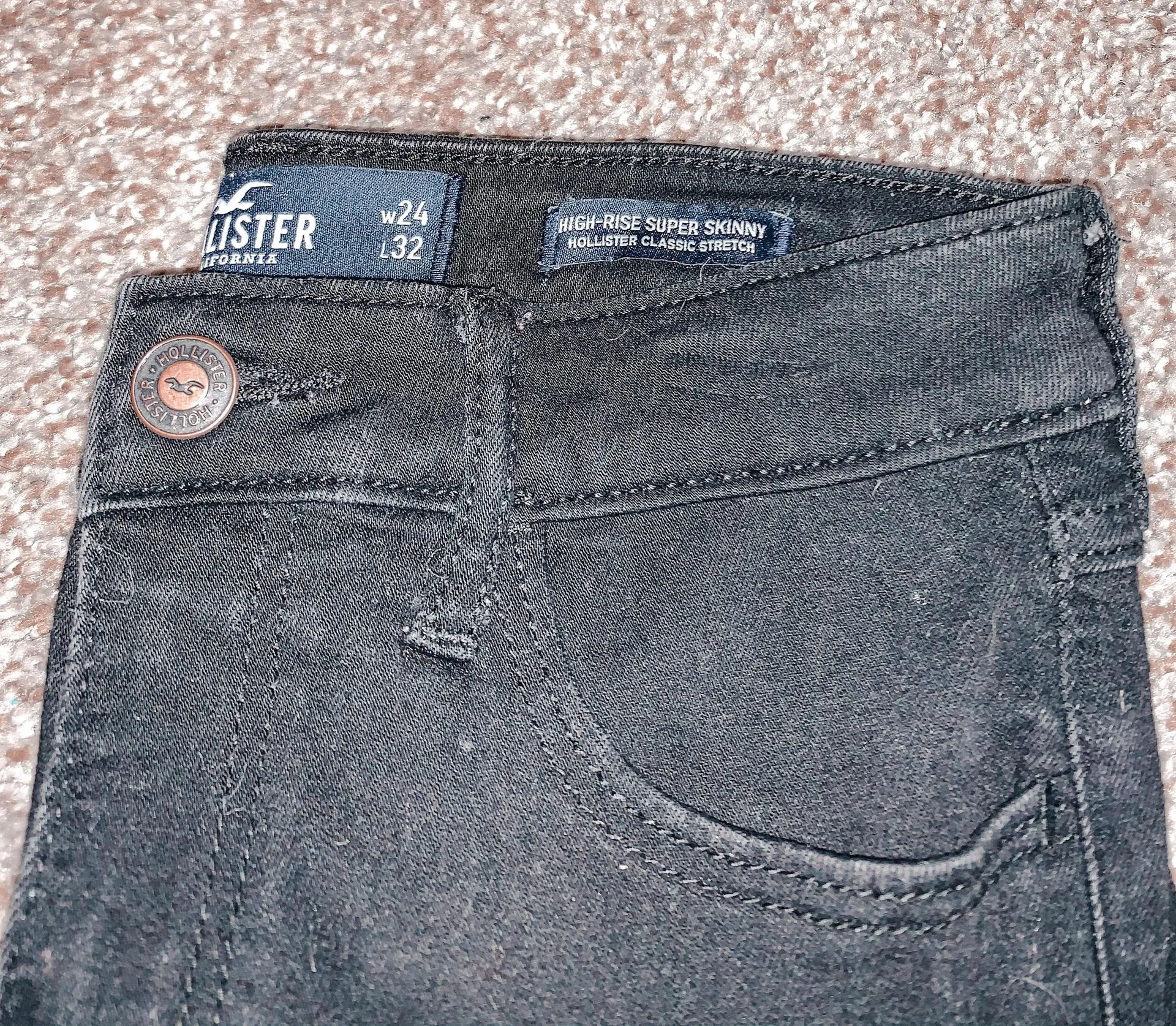 Hollister Black  Jeans - Image 2