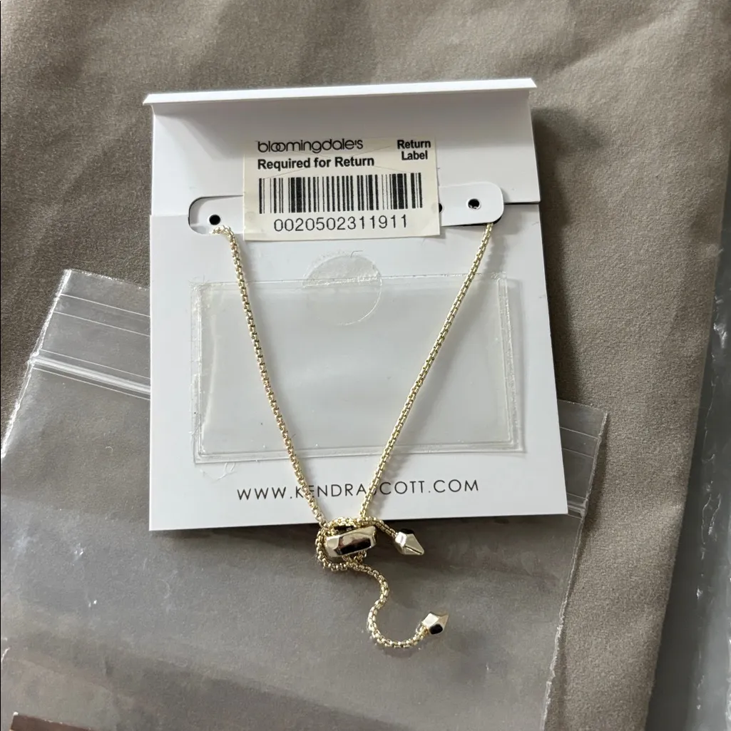 Kendra Scott Theo Iridescent Oil Slick Druzy Bracelet New with tags! - Image 7