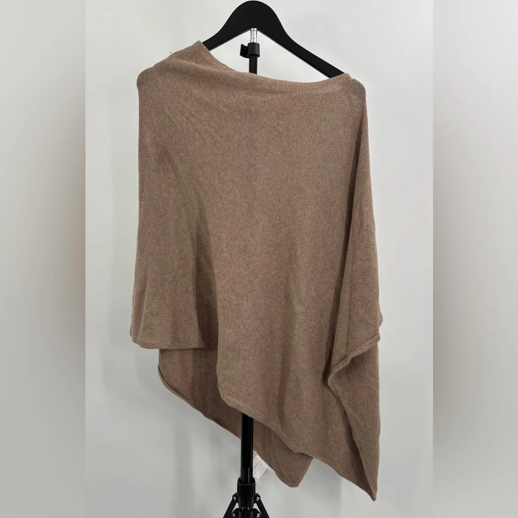 J.Crew Cashmere-wool blend poncho Hthr Birch - Image 4