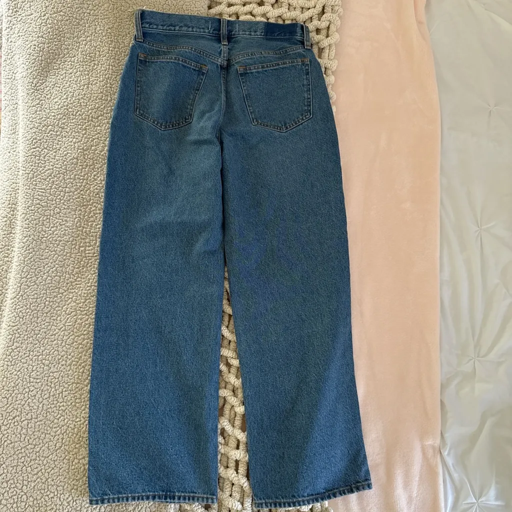 abercrombie mid rise slouchy jeans - Image 3