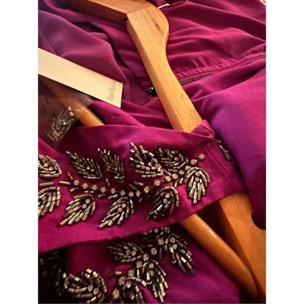 Sugar‎ & Lips Berry Size Medium Shift Dress NWT - Image 4