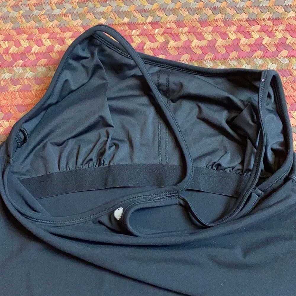 Yogalicious BLACK BASIC HIGH NECK YOGA ATHLETIC TOP - Image 3