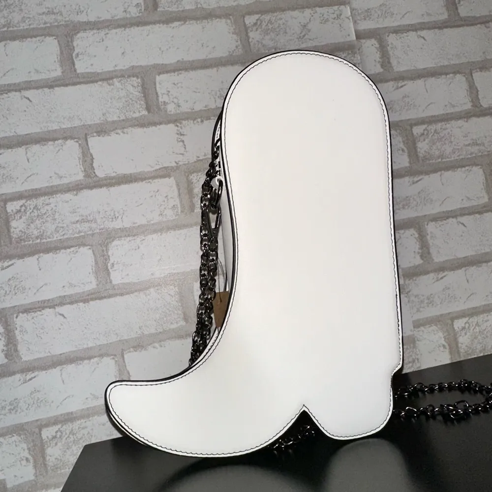 Cowboy boot bag White - Image 2