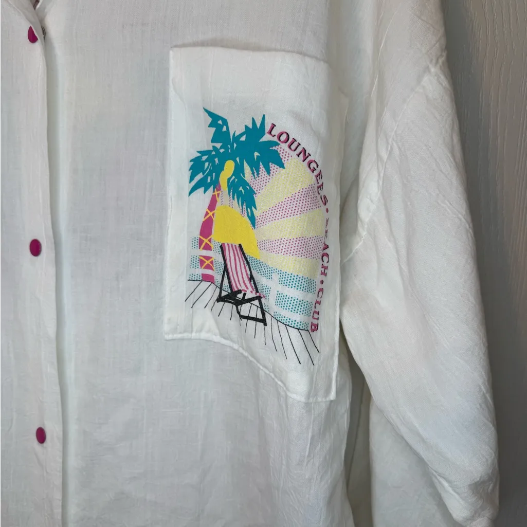 Vintage White Snap - Image 2