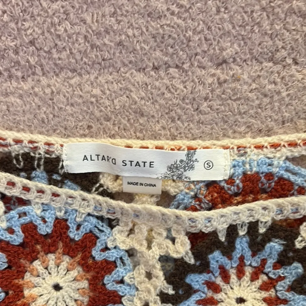 Altard State Crochet Patterned Top - Image 2