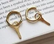 20mm Hoop With Little Key - Image 6