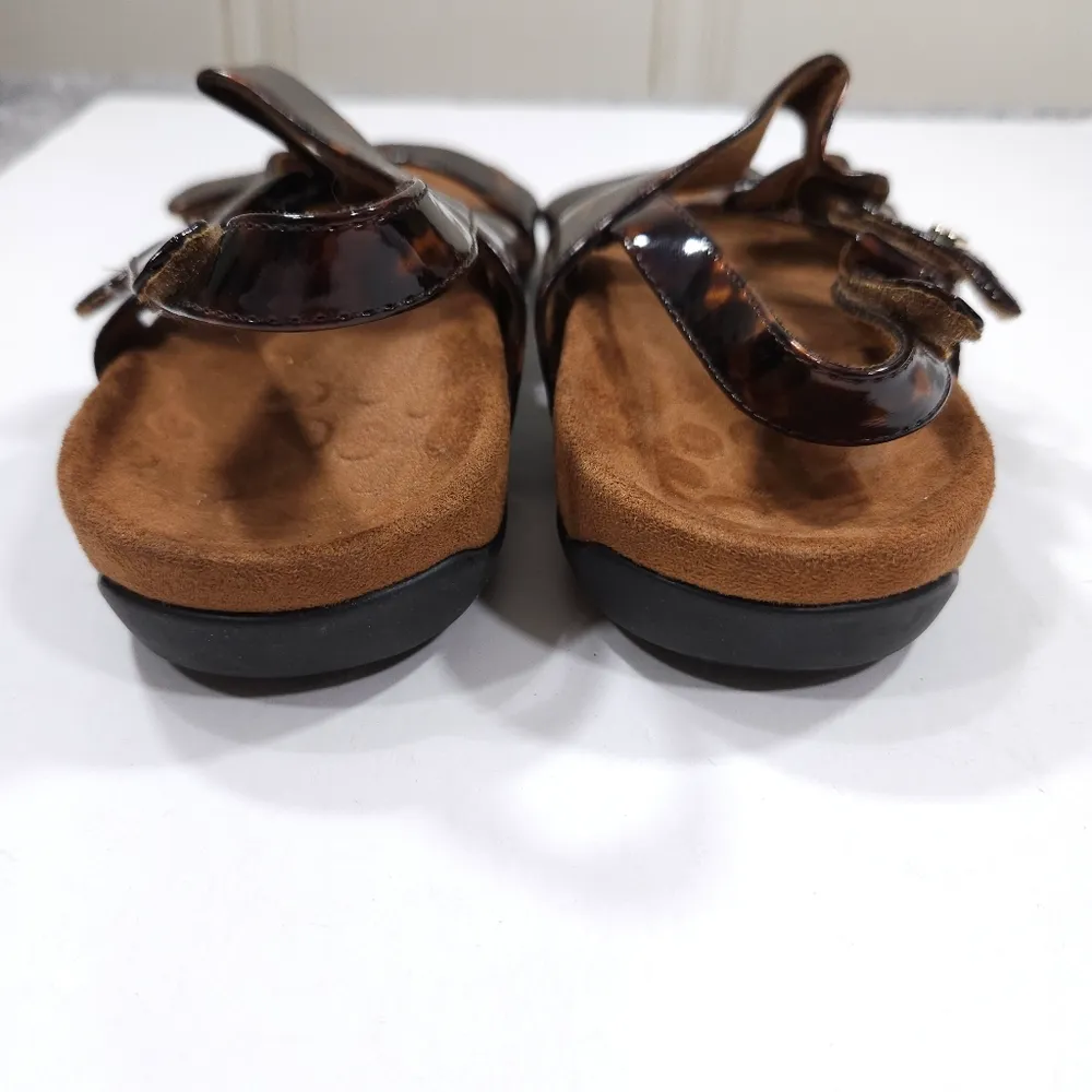 Vionic Paros 342 Slingback Orthopedic Sandals Brown Women's Size 7 tvw4702 - Image 7
