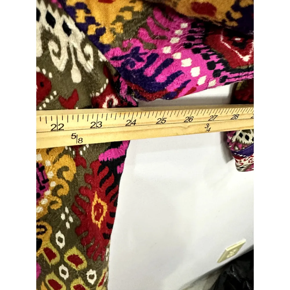 Ruby Rd. Woman Button Up Top Womens 16W Geometric Eclectic Artsy‎ Whimsigoth - Image 5