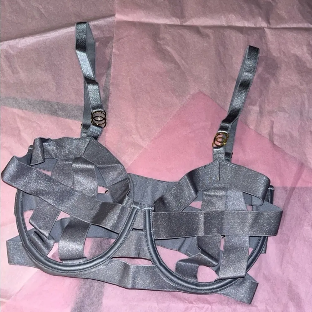 Victoria Secret Banded Strappy Cage Bra (32DDD)! - Image 2