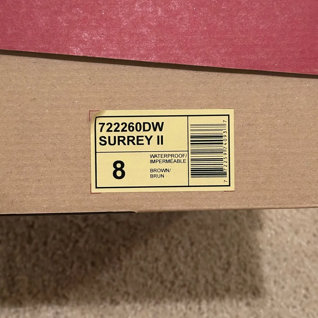 Kodiak Surrey II Brown Leather Boots Size 8 - Image 7