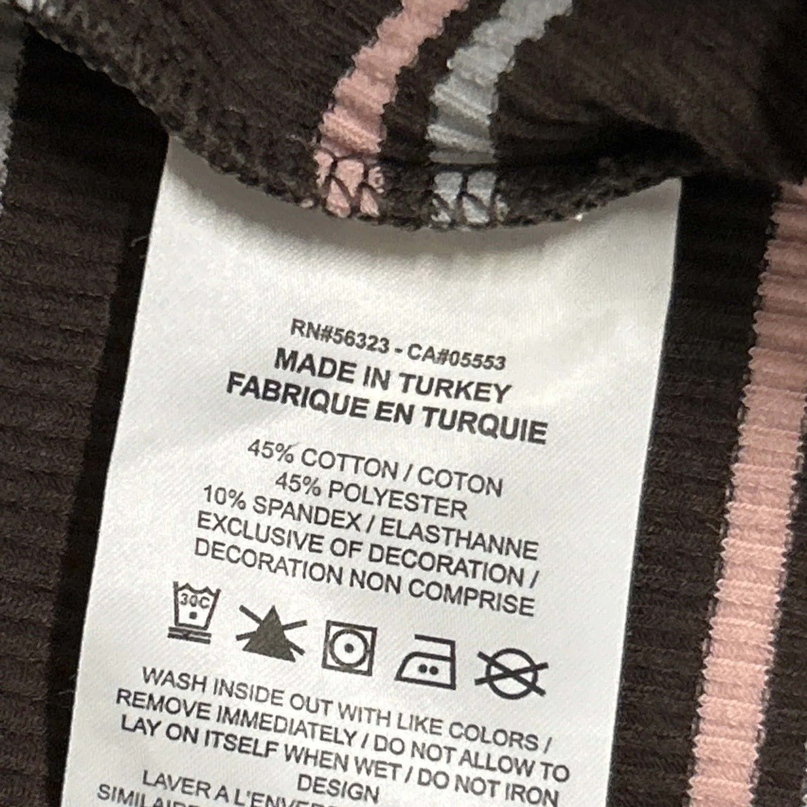 Nike Femme Ribbed Striped Maxi Dress Womens Small Y2K Brown Side Slit - Image 6