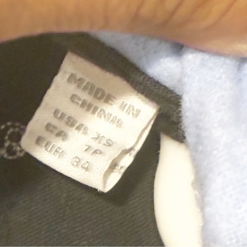 PJ Salvage Pajama Top Hipster Dogs‎ Eyeglasses Button Size XS Blue - Image 5