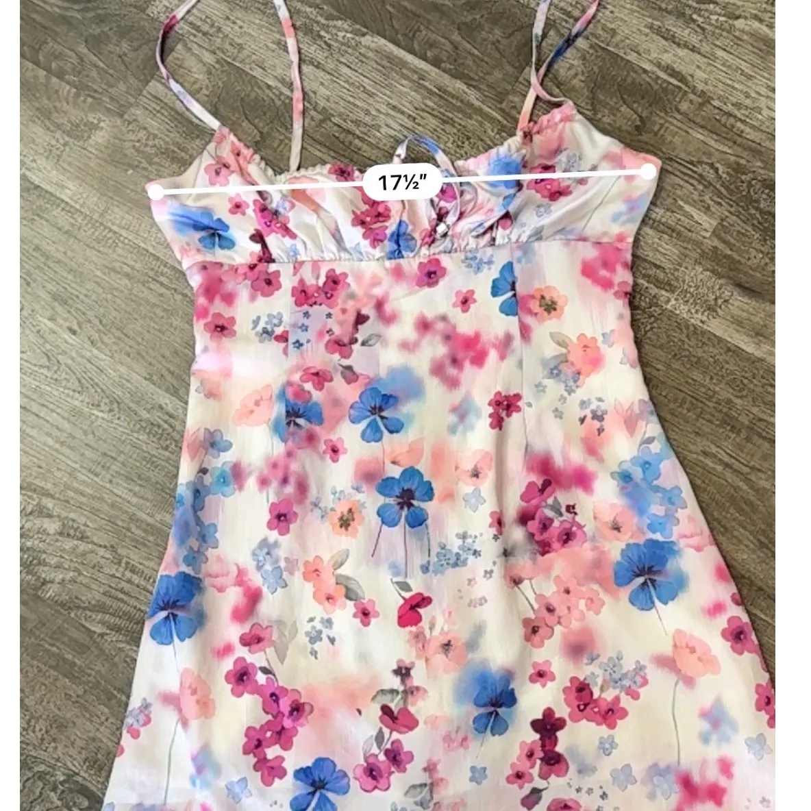 Showpo Floral Mini Dress‎ Womens Size 8 (M) Pink - Image 7