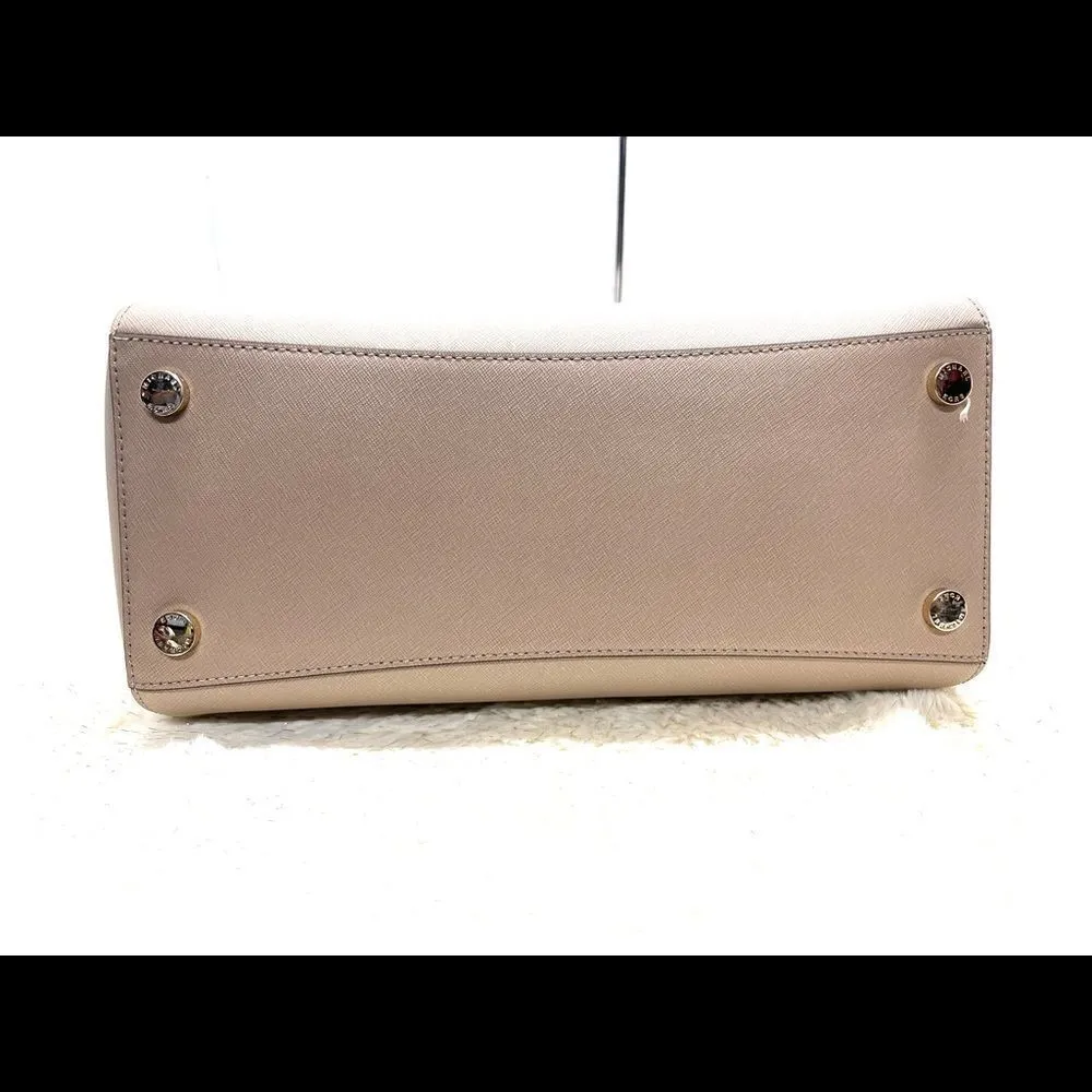 🔥🎁NWT! Michael Kors CIARA Satchel Handbag Large Truffle Msrp:$428.00 - Image 6