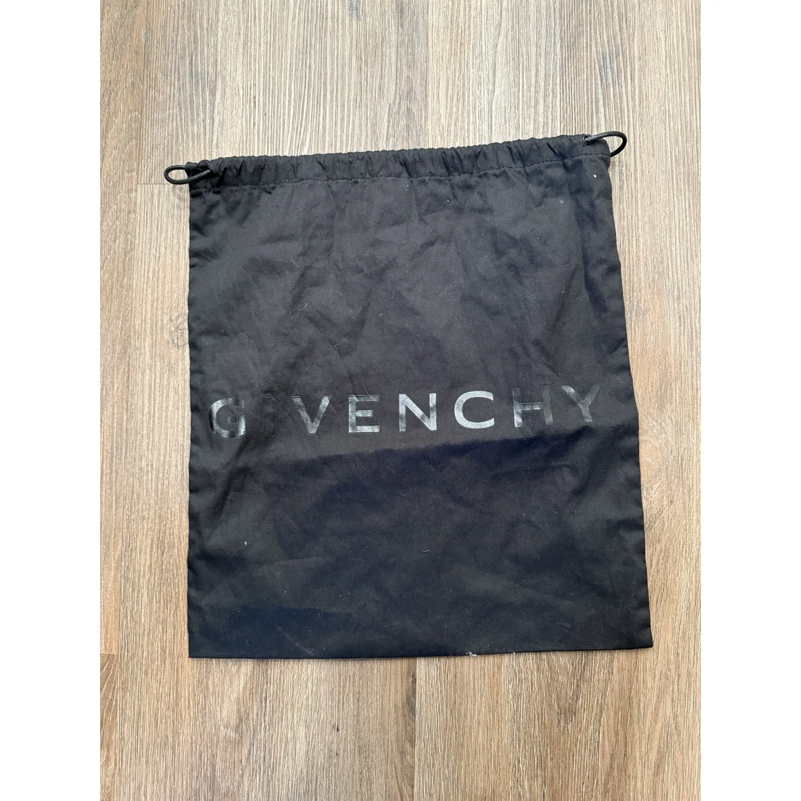Givenchy  Drawstring Dust Bag, Size 15"x13", Black, 100% Authentic - Image 2