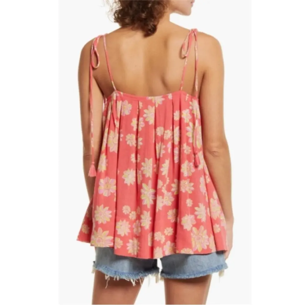 Free People Indigo Molly Tunic - Hollyhock Combo, Size: Small - Image 2
