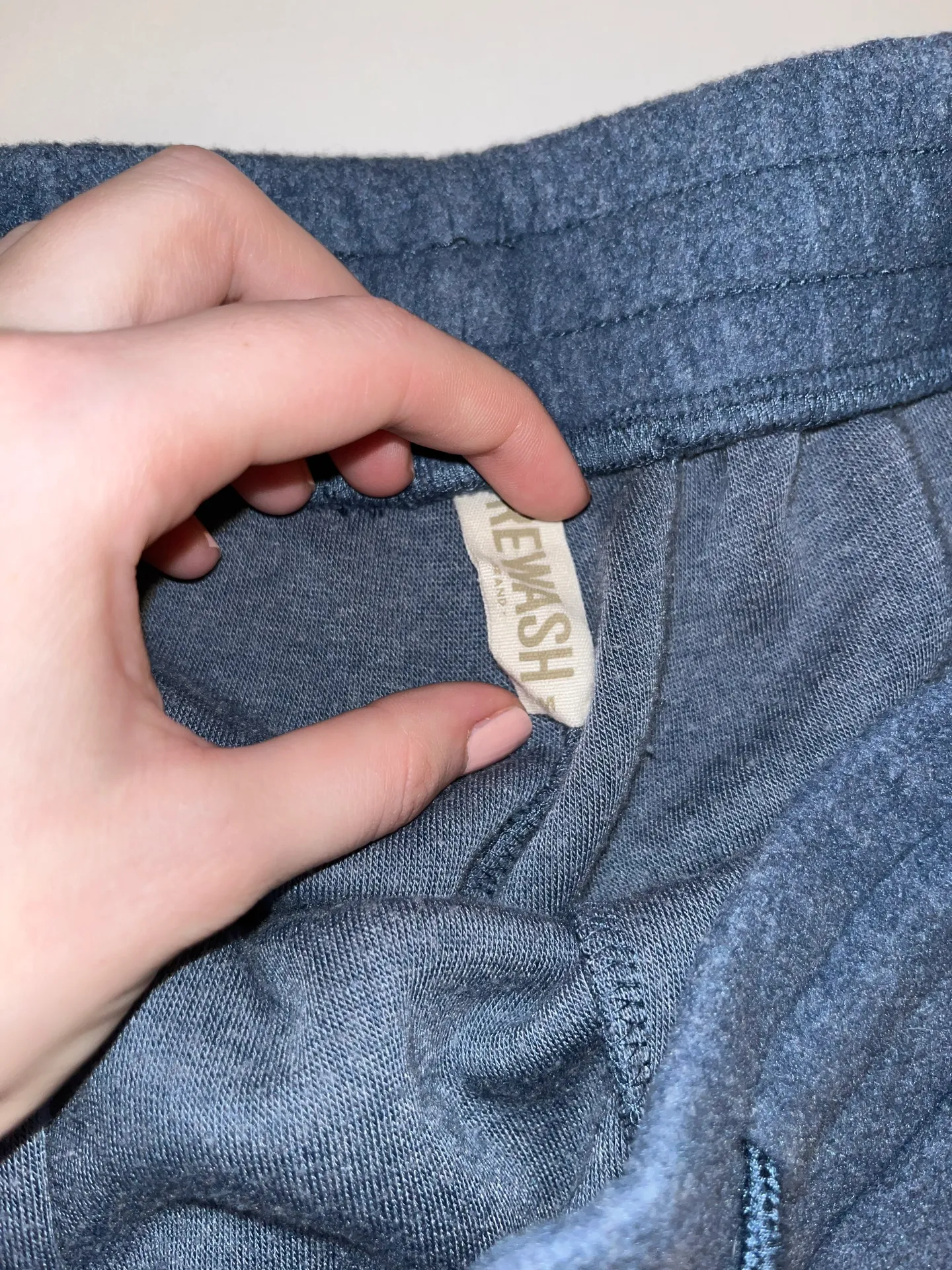 Fleece shorts Blue Size M - Image 3