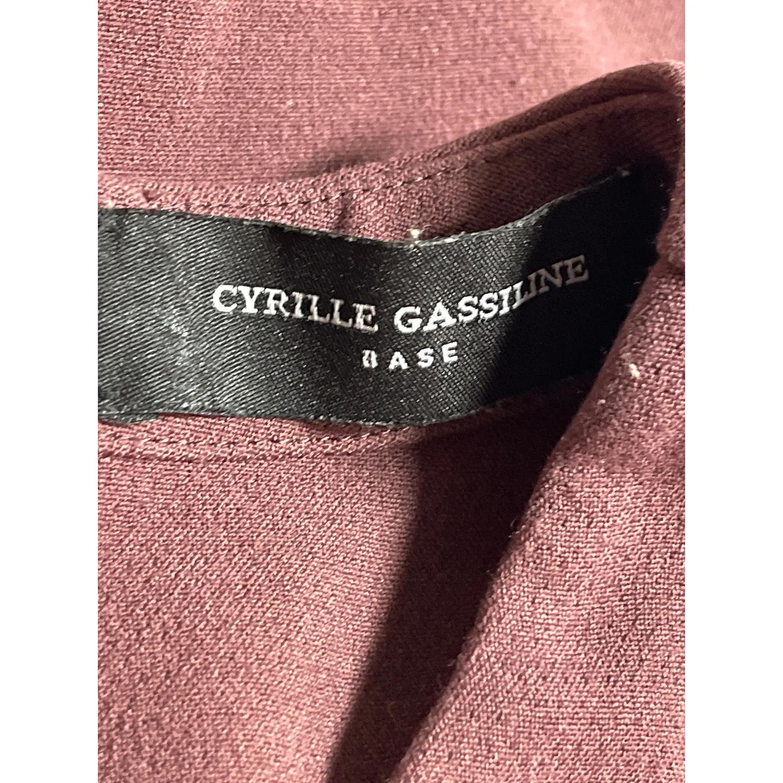 Cyrille Gassiline Women's Rose Pink Long Sleeve T Shirt Mini Shift Dress Size 14 - Image 3