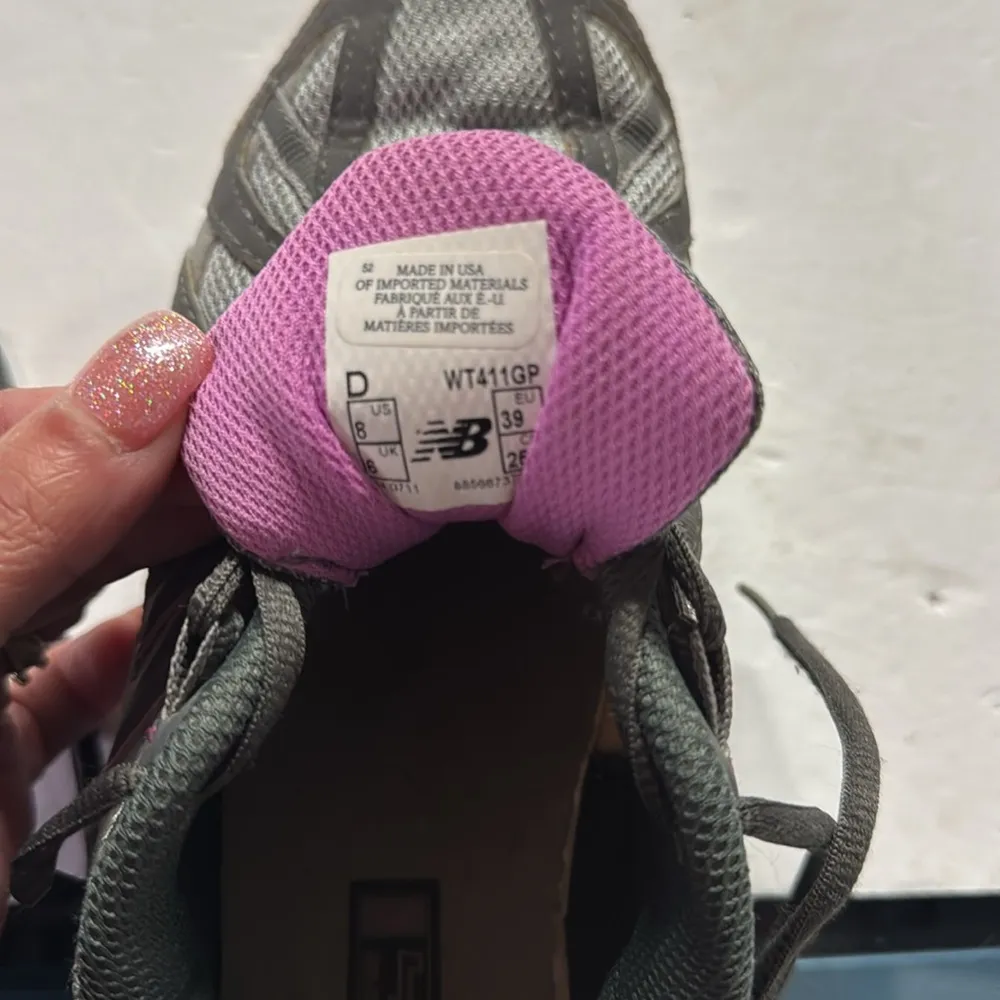 New Balance 411 All Terrain Gray Pink Athletic Shoes Outdoor hiking 8 camping - Image 9