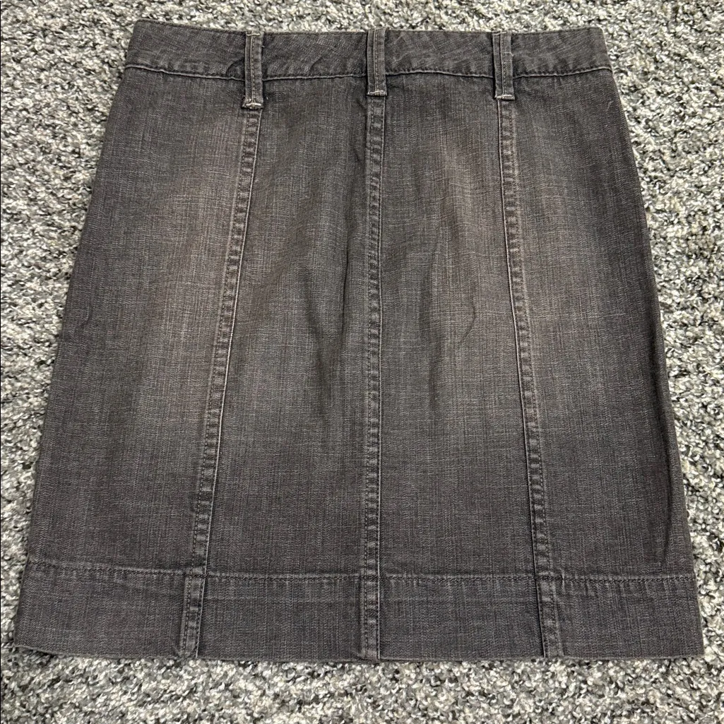 Gap 1969 Denim Skirt Gray Size undefined - Image 6