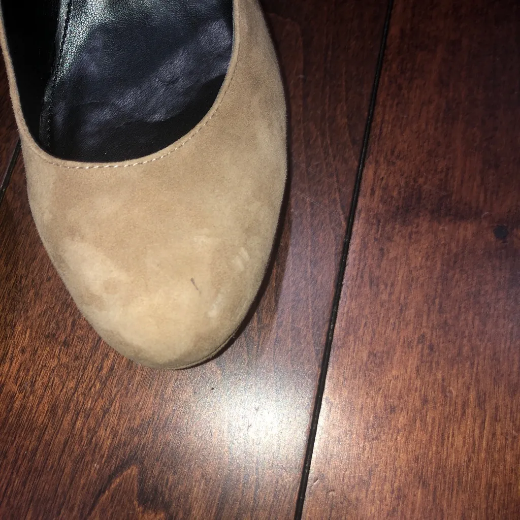 Marc Fisher Sydney Platform Heel Beige Size‎ 8 - Image 4