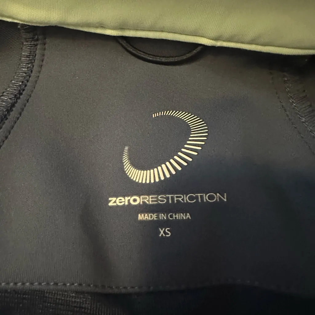 Zero Restriction Sofia 1/4 Zip Performance Top XS Blue - Image 3
