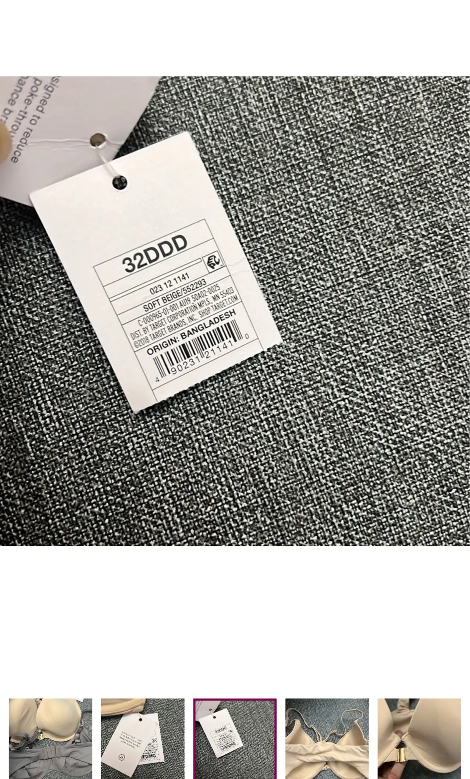 Women's Everyday Lightly Lined Demi T - Image 6