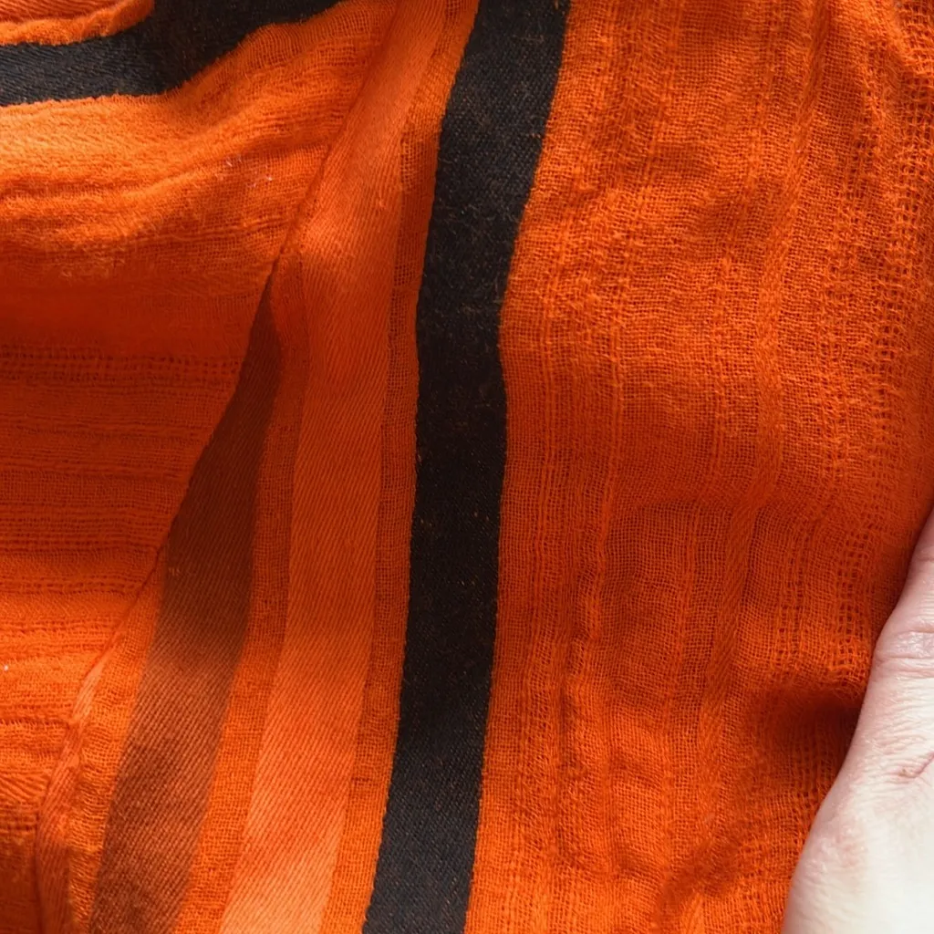 Ace & Jig Orange Black Tunic Dress XS - Image 4