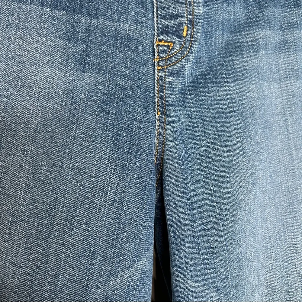 Spanx Seamed Front Wide Leg Jean large - Image 6