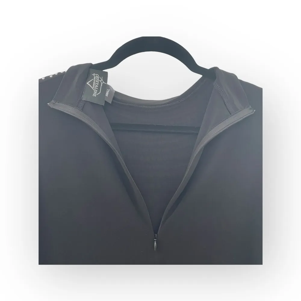 new Crystaline by Tango Mango ✵ Swarovski Crystal Elements Tunic Top ✵ Black ✵ S - Image 11