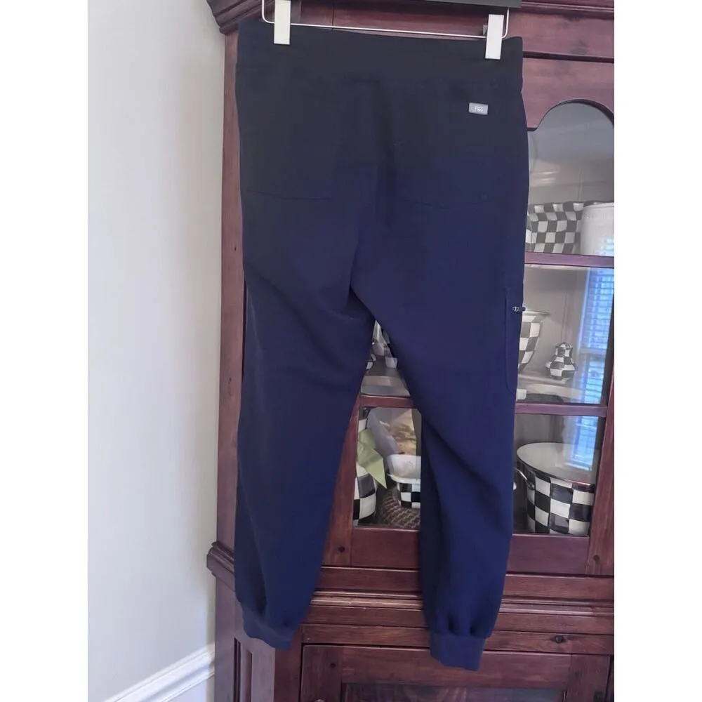 FIGS  Scrubs Zamora Joggers Pants Size Small navy blue Bottoms Petite Length - Image 3